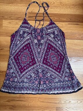 Lorimer NYC Boho Style Tank Top Size Medium